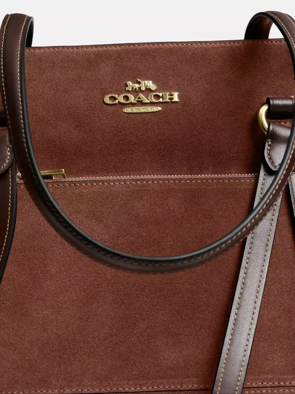 Station Tote Bag Suede Ccc77 So Popular!